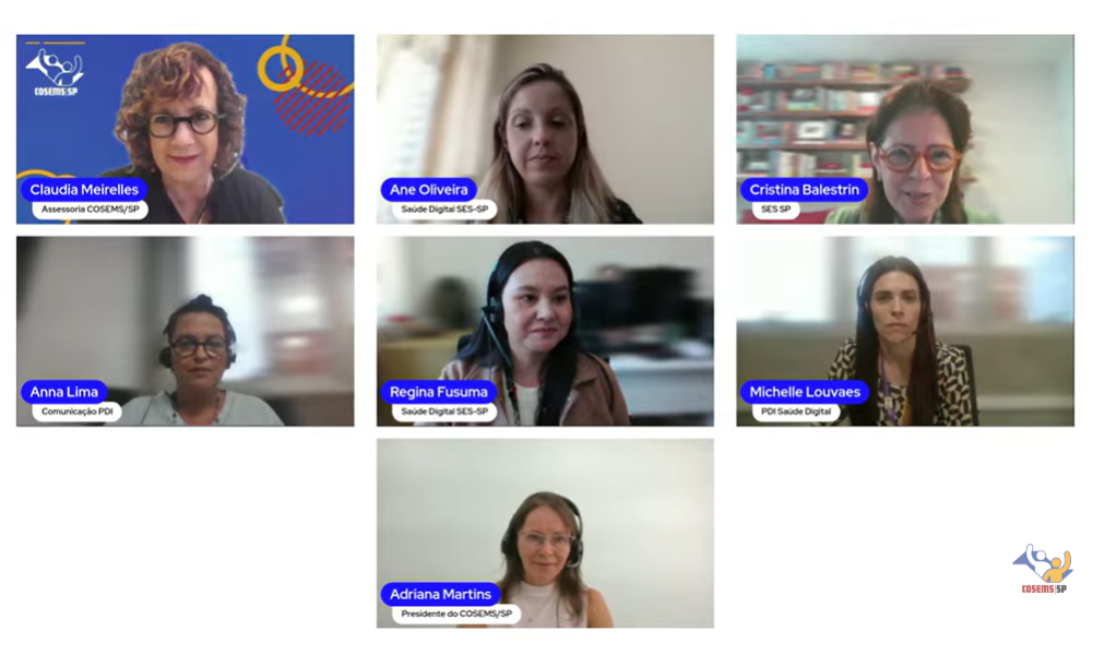 Webconferência revela panorama da maturidade digital na saúde paulista